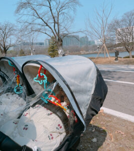쌍둥이 유모차 부가부 동키5